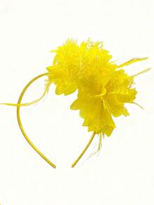 1 Stück Vintage Damen 1920er Jahre Spitze Mesh Amazing Gatsby Haarband - Retro 80er Jahre inspiriertes Damen Party Accessoire, erhältlich in Rosa, Blau, Gelb, Grün, Orange, Lila, Schwarz, Weiß, geeignet für Braut-Verlobung, Hochzeit, Halloween, Lehrer Geschenke, Weihnachten, Silvester, Lässig Outfit - 1 Stück/3 Stücke