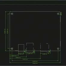 Laser Engraver Mainboard 32 Bit Main Board with A4988 Step Motor for Makerbase MKS DLC32 V2.1 12‑24VDC - Negro - Ver 5