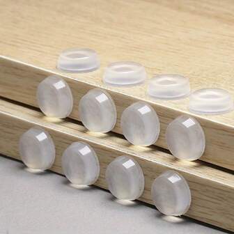 Transparent Corner Guards, Self-Adhesive Bumpers For Cabinet Door, Drawer, Wall & Furniture Protection, Child Safety & Easy Install