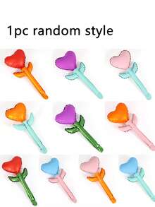 Bộ 12/6 quả bóng bay hình trái tim nhiều màu sắc cho Ngày Valentine, bóng bay bó hình trái tim, bóng bay tráng bạc Ngày Valentine, thiết kế chữ "LOVE", bóng bay đám cưới, trang trí sự kiện, thích hợp cho Ngày của Mẹ, Ngày Valentine, đám cưới, sinh nhật và trang trí sự kiện. - Nhiều màu - Xem 14