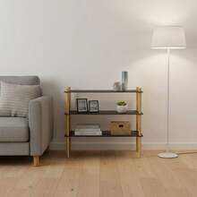 MOBLEKIT Floor Shelves - 3 Levels Rectangular 63X26X57CM - View 6
