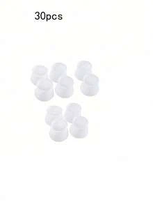 20 piezas de tapas de silicona para patas de sillas, almohadillas para pies de muebles antideslizantes y resistentes al desgaste de mayor grosor - Multicolor - Ver 13