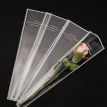 50pcs/Pack Gift Flower Packaging Bags, Holiday Bouquet Bags, Distribution Bags, Gift Wrapping Bags, Christmas Party Supplies, Wedding Party Supplies - Multicolor - View 10