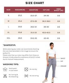 Autumn Winter Women's Pants With Deep Pockets 7/8 Stretch Ankle Sweatpants - 灰色 - 查看 7