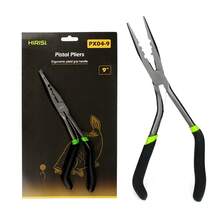 Hirisi Split Ring Pliers For Anglers High-Strength Carbon Steel Pliers, Fishing Scissors, Ring Opener, Wire Cutter, Hook Remover Fishing Line Cutter Rustproof Coating, Corrosion Resistant