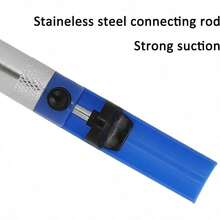 Manual Desoldering Pump - Spring-Loaded Solder Sucker Tool With Heat-Resistant Nozzle For Electronics Repair (Blue, 7.48 Inch) - Semi-blue - View 3