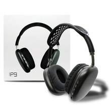 Playbox Electronics Auriculares Inalámbricos Diadema - con Micrófono Incorporado y Diadema Ajustable Diseño Cómodo PLAYBOX PB95 - Negro - Ver 1