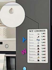 1pc Children's Self-Regulation Message Book, Punched Card Memo, Student Checklist Planner, Daily To-Do List - Multicolor - View 4