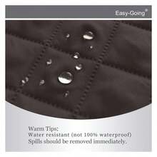 Recliner Chair Slipcover Reversible Sofa Cover Water Resistant Couch Cover Furniture Protector With Elastic Straps For Pets Dog Recliner 22 Inch, Chocolate/Chocolate - Multiwarna 1983 - View 3