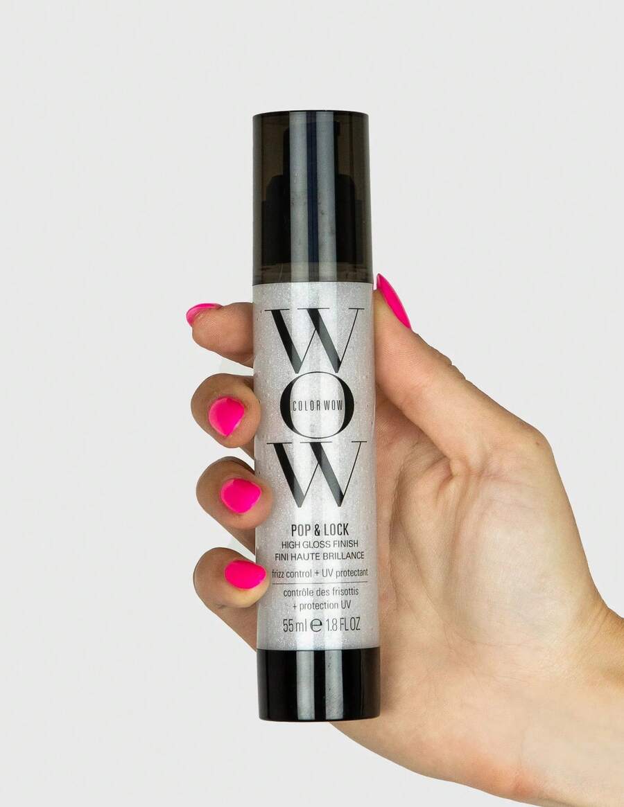 Glossing Serum - 55ml Instant Smoothing Hair Treatment For Shine & Softness, Portable Frizz Control & Hydration For All Hair Types, Perfect For Events, Dates, Gift Ideas For Women & Men - 白色 - 查看 1