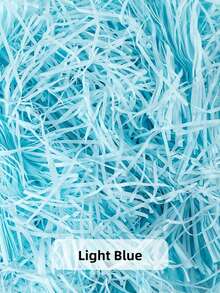 1 Pack 50/100/200/500g Colorful Raffia Paper Shred Filler, Suitable For Wedding Gifts, Candy Boxes, Gift Packaging, Mother's Day, Graduation Ceremony And Other Occasions - Multicolor - View 15