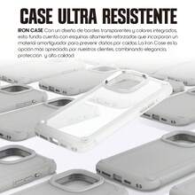 Funda Protector Antigolpes Iron Case Colores Para iPhone - Rosa - Ver 2