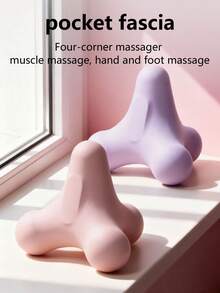 كرة فاشيا رباعية الزوايا، كرة تدليك القدم، الكتف، الرقبة، الخصر، عضلات اليد، تمرين حمض اللاكتيك، استرخاء اليوغا، كرة اللياقة البدنية للقنوات الطبية