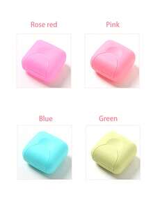 Tampon Storage Box, Portable Plastic Storage Box With Lid - Multifunctional Bathroom Storage, Elegant Small Gift, Multipurpose Storage, Home Decor Accessories Tampon Storage Box - Multicolor - View 6