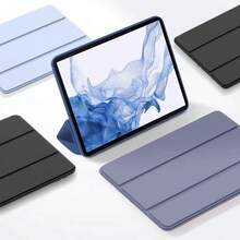柔软防震超薄智能支架自动唤醒/睡眠平板电脑保护套，兼容 Redmi Pad 2 11英寸、Honor Pad X8A 11英寸、X8 Pro、X9A 2025 11.5英寸、Redmi Pad SE 11英寸 2023款 - 淺灰紫 - 查看 7