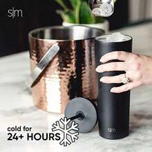 Vaso Térmico con Pajita y Tapa | Vaso de Café Botella de Agua Reutilizable de Acero Inoxidable Taza de Café | Regalos para Mujeres & Hombres | Classic Colección | | Blush(830ml -Raspberry Vibes) - Multicolor - Ver 8
