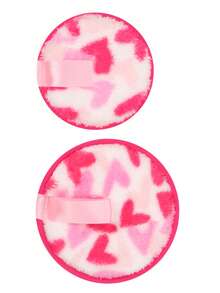 2片装可重复使用柔软卸妆棉，可机洗，适用于洗脸、卸妆，适合所有肤质 - 彩色 - 查看 20