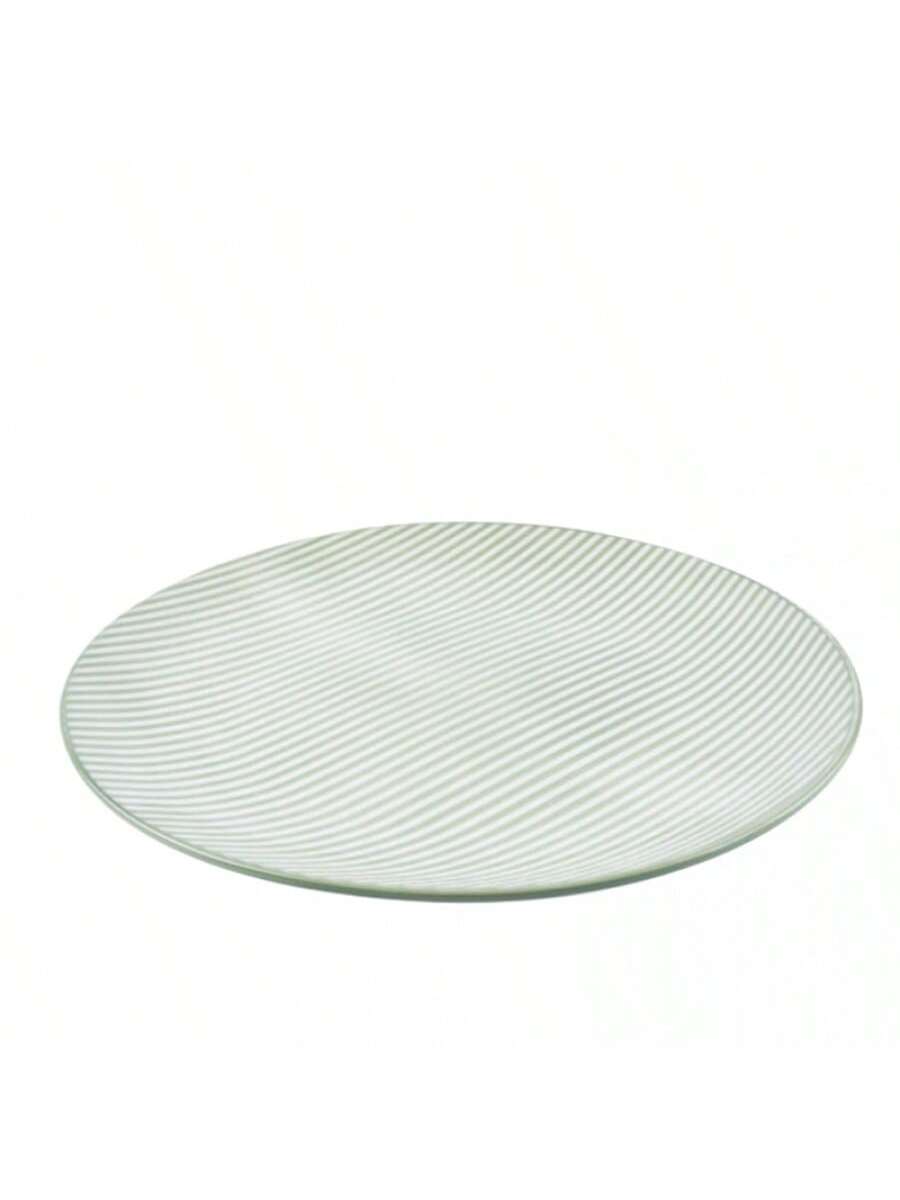 Plato de Cerámica “Luz de Luna”, 26.5 cm, Diseño Elegante y Resistente