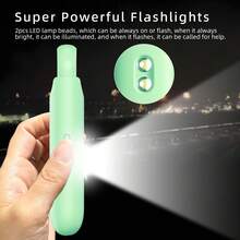 4pcs USB Rechargeable Personal Safety Alarm Keychain Dual LED Strobe Light 130dB Self Defense Siren Portable Self Defense Security Device For Women, Girls, Students, Elderly, Night Walking Running Camping Multi Pastel Color Available - Purple - View 10