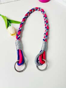 Túi xách nữ kiểu dáng thời trang mới, chất liệu nylon dệt họa tiết độc đáo, đa năng, tối giản, có dây đeo điều chỉnh được, thích hợp cho túi tote hoặc túi đeo chéo vai. - Nhiều màu - Xem 6