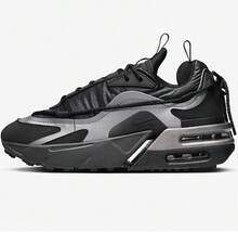 Nike Air Max Furyosa Women's Outdoor Sports Shoes With Visible Air Cushion, Shock Absorption And Wear Resistance, Thick Sole, Rebound, Daily Sports And Running Shoes, Niche Design, Dark Cool Style, Fashion Commuter Casual Shoes, Unique Style HJ4319-001