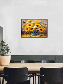 1 قطعة لوحة الماس DIY، تطريز الماس، ديكور المنزل، كامل الحفر، 30*40 سم/40x50 سم