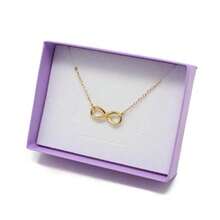 Collar de Infinito en Chapa de Oro de 22K(default) - Multicolor - Ver 2