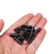 12pcs Plastic Head Swivel Sea Fishing Balance Strong Pin Skewer Hook Holder Anti-Winding Tackle Sinker Slides Fishing Accessory - Multicolor - View 8
