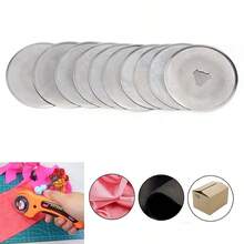 45mm Rotary Cutter Blades, Sharp & Durable Fabric Blades For Fast Cutting, Sewing, Quilting And Crafting Supplies