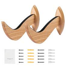 Surfboard Wall Mount, Horizontal Surfboard Rack For Storage And Display, Wooden Board Stand Organizer For Wall, Surf Board Holder Ideal For Wakeboards, Snowboards, Kiteboards, Shortboard, Skis - Wall-mounted 1-story unit - 查看 8