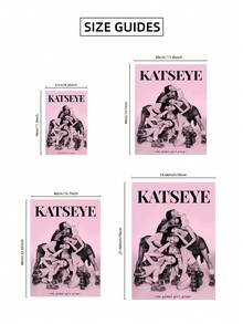 1幅无框粉色女团KATSEYE海报，Kpop墙面艺术音乐粉丝装饰帆布画，适用于卧室、宿舍、客厅等房间装饰，个性海报，房间装饰，卧室墙面装饰画，Katseye海报，粉色Kpop艺术女团装饰 - 彩色 - 查看 8