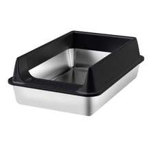 UNA MASCOTA Cat Litter Box Enclosures - 黑色 - 查看 1