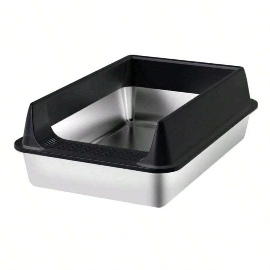 UNA MASCOTA Cat Litter Box Enclosures - 黑色 - 查看 1