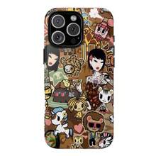 Colorful  Phone Case, Cool Lady And Tiger Graphic Cute Phone Case,  Aesthetic Phone Case For IPhone 17 16 15 14 13 12 11 Pro Max And For Samsung Galaxy Series Plastic Protection,Perfect Gift For Her - 混合色6 - 查看 6