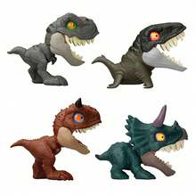 Mattel 侏罗纪世界小小恐龙玩具，可咬合，眼睛可变，可收藏恐龙模型，适合3-8岁男孩女孩，可作复活节彩蛋填充物，也可作圣诞节、生日、感恩节礼物 - 食肉牛龍 - 查看 11