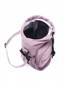 40盎司/1.2升保温水壶套，带手机袋、可调节肩带，兼容史丹利水壶，适合徒步、露营、运动 - 保温斜挎包