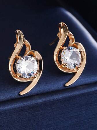 时尚优雅的独特小众耳环，设计精巧，百搭饰品