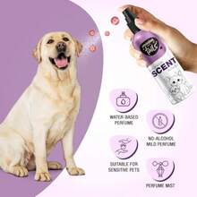 Wagging Tails Fur Breeze Scent 6.7 FL para Perros Gatos y Mascotas Frescura Duradera Esencial para el Aseo Eliminador de olores Sin Alcohol Perfume a Base de Agua - como en la foto - Ver 4
