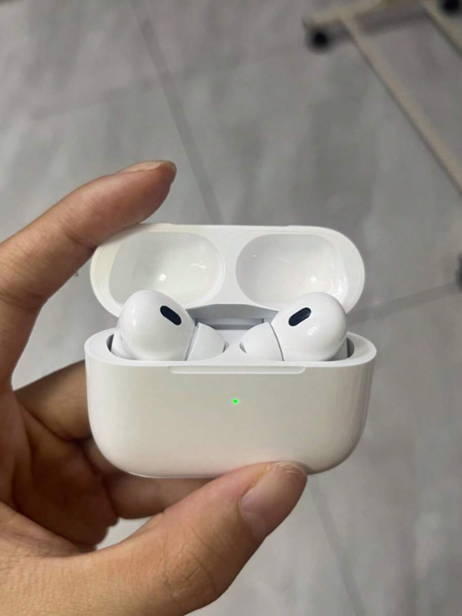 无线蓝牙耳机，立体声低音，超长续航，轻巧入耳式耳机，兼容和安卓手机，运动款，白色 - 白色 - 查看 1