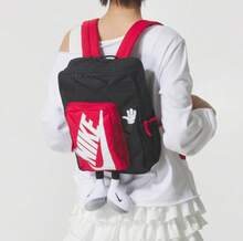 Nike 32*24*11厘米 男女通用新款休闲运动背包 - 黑色/紅色/白色 - 查看 3