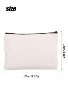 25pcs Own DIY Storage Bag, With Simple And Generous, Personalized Bridesmaid Wedding Gift Bag, Cosmetic Bag, Simple Travel Storage Bag, Solid Color Cosmetic Wallet, Large-Capacity Travel Cosmetic Bag: The Perfect Match For Outdoor Beauty! Suitable For Weddings, Birthdays, Beaches, And Holidays, And Is The Best Gift For Family And Friends. - Multicolor - View 7