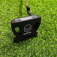 maxbase Golf Mallet Putter, Skeleton Pattern Black And Red Low Center Of Gravity Golf Putter - Black - View 8