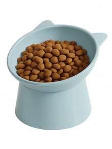 Elevated Slanted Feeder Bowl For Dogs And Cats - 藍色 - 查看 4