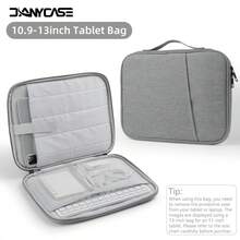 DANYCASE 9-13 Inch Tablet Sleeve Bag, Provides Storage And Protection, Built-In Inner Liner, Large Capacity Laptop Bag, Laptop Protective Case, Waterproof Portable Laptop Bag For Travel, Men's Laptop Bag - Multicolor - View 23