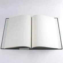 Sketchbook Soft White Paper 65lb 100g Black Hardcover 110 Sheets 8.5 X 11 Inches - 1 - View 3