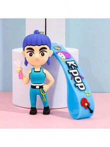 1个女团钥匙扣吊坠，包包挂饰，游戏中心小摆件，小礼物 - 彩色 - 查看 14