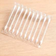 1 Pack Disposable Cotton Swabs, Individually Packaged, Clean And Hygienic Ear Cleaning - White - View 5