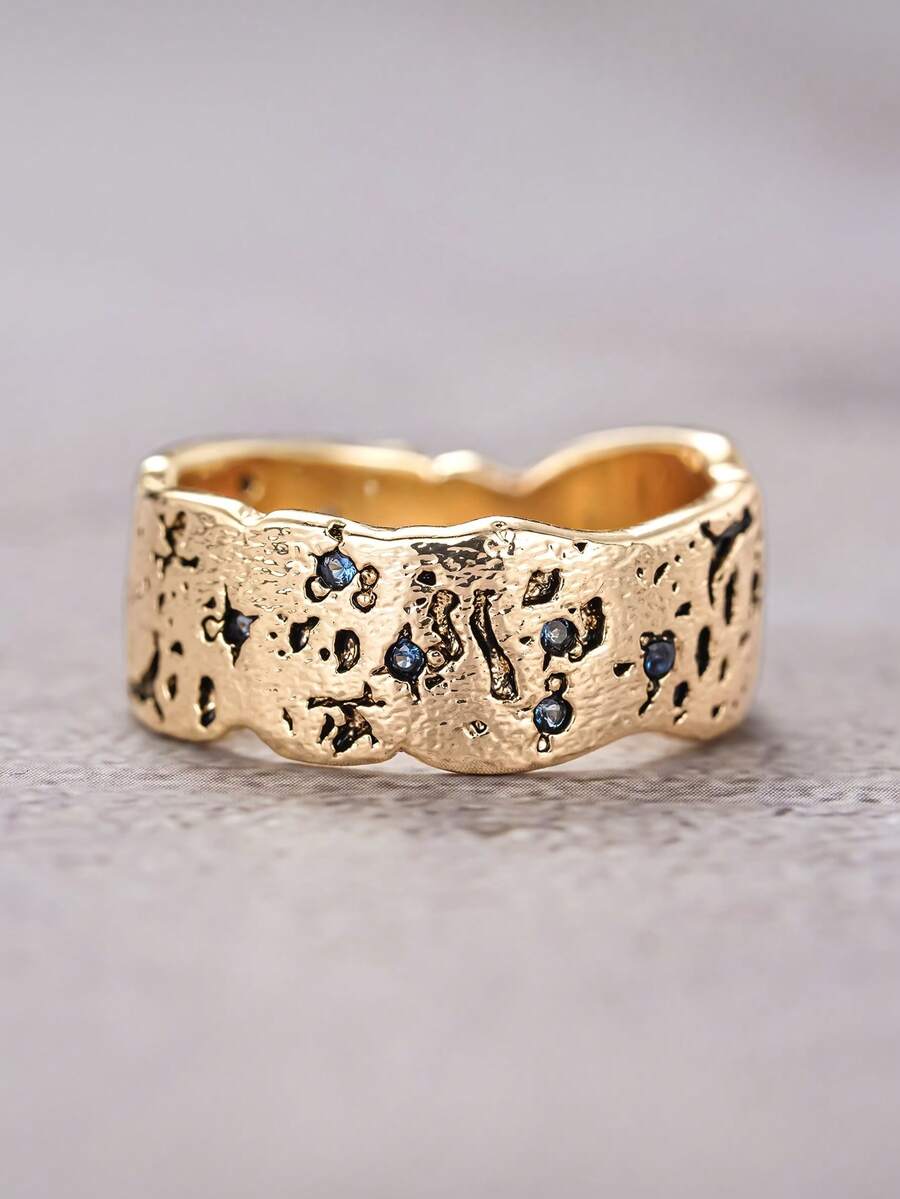 1 Chiếc nhẫn Cubic Zirconia lấp lánh dành cho nữ, quà tặng tiệc cưới, đính hôn, ngày lễ tình nhân - 1 # - Xem 1