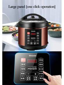 Melaide Olla a presión eléctrica CATEYE, multifunción inteligente, calentador de sopa, gachas, arroz, ollas a presión eléctricas inteligentes para el hogar, regalos de Halloween, regalos de Navidad