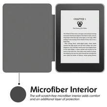 Bao da máy đọc sách điện tử Kindle Paperwhite 5 thế hệ 11 2021 6,8 inch, vỏ từ tính, vỏ bảo vệ bằng acrylic, tự động đánh thức/ngủ, xoay 360 độ, có thể tháo rời - Nhiều màu - Xem 7